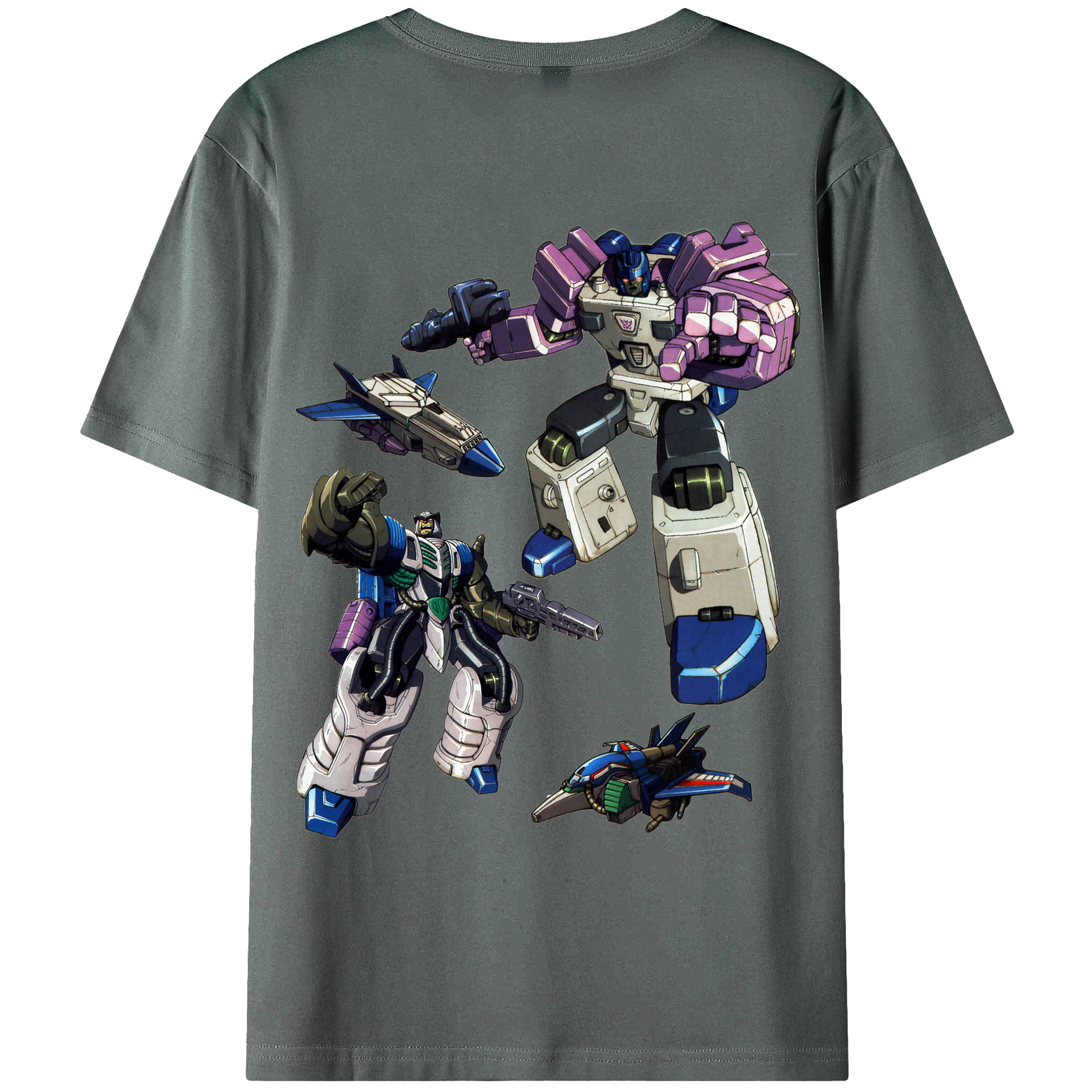 （画像用）  綿100％ メンズ半袖Tシャツ（バックプリント） 通気性